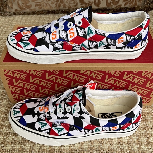 Vans Era Checker Cube Multi/True White WMNS - Picture 3 of 16